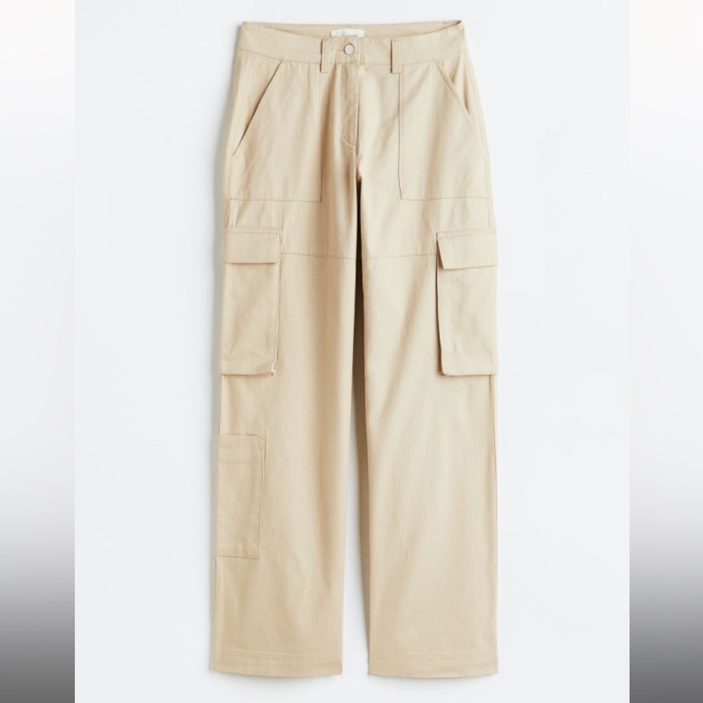 H&M straight cargo pants